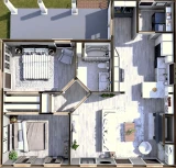 Cottage House Plan - Plan #11798 - Aerial View - Other Floor Plan
