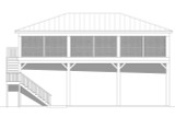 Traditional House Plan - Bay Club 11840 - Left Exterior