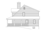 Country House Plan - 11877 - Right Exterior