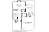 Craftsman House Plan - 11895 - 1st Floor Plan