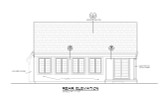 Secondary Image - Country House Plan - Merriton 11917 - Rear Exterior