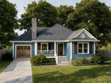Country House Plan - 11990 - Front Exterior