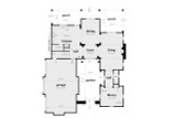 European House Plan - Dailey 12057 - 1st Floor Plan