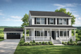 Country House Plan - Pine Hill 12074 - Front Exterior