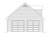 Secondary Image - Traditional House Plan - 12085 - Left Exterior