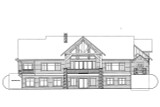 Secondary Image - Craftsman House Plan - 12099 - Rear Exterior