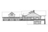 Craftsman House Plan - 12099 - Right Exterior