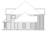 Classic House Plan - Kersley 12358 - Left Exterior