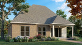 European House Plan - 12401 - Rear Exterior