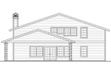 Country House Plan - 12424 - Right Exterior