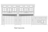 Modern House Plan - Hubbard 12455 - Front Exterior