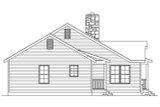 Ranch House Plan - 12520 - Left Exterior