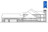 Traditional House Plan - Springhill 12533 - Right Exterior