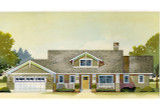 Craftsman House Plan - Copperwood 12578 - Front Exterior