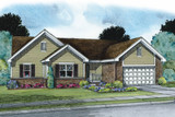 Ranch House Plan - Osmond 12594 - Front Exterior