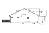 Ranch House Plan - Osmond 12594 - Left Exterior