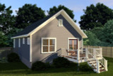 Country House Plan - 12720 - Rear Exterior