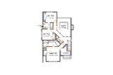 Secondary Image - Craftsman House Plan - 12945 - 2nd Floor Plan