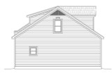 Country House Plan - 13140 - Left Exterior