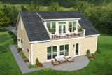 Country House Plan - 13140 - Rear Exterior