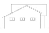 Country House Plan - 13164 - Left Exterior