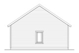 Secondary Image - Traditional House Plan - 13219 - Rear Exterior