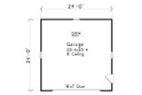 Traditional House Plan - 13219 - 1st Floor Plan