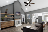 Secondary Image - Cottage House Plan - 13261 - Great Room