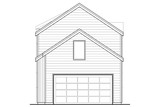 Contemporary House Plan - Larkspur II 13379 - Rear Exterior