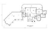 Classic House Plan - Douglas 13442 - 1st Floor Plan