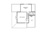 Secondary Image - Cottage House Plan - Sebring 13547 - 2nd Floor Plan
