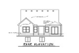 Cottage House Plan - Grenta Cottage 13763 - Rear Exterior