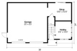 Cottage House Plan - 13770 - 1st Floor Plan