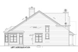 Traditional House Plan - Willow Run B 13826 - Left Exterior