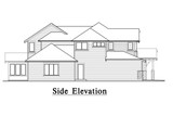 Craftsman House Plan - 13827 - Left Exterior
