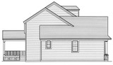 Country House Plan - The Wentcroft II 13871 - Left Exterior