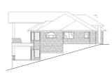 Lodge Style House Plan - 14056 - Left Exterior