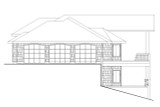 Lodge Style House Plan - 14056 - Right Exterior