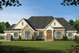 European House Plan - Zinnia 14063 - Front Exterior