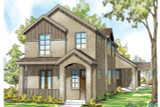 Mediterranean House Plan - Rimrock 14135 - Front Exterior