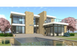 Modern House Plan - 14207 - Front Exterior