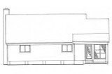 Cottage House Plan - Rolling Timber 14276 - Rear Exterior