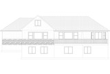 Ranch House Plan - Adamson 14325 - Rear Exterior