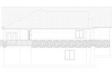 Ranch House Plan - Adamson 14325 - Left Exterior