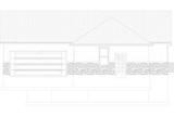 Ranch House Plan - Adamson 14325 - Right Exterior