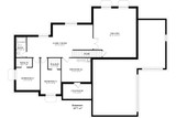 Ranch House Plan - Adamson 14325 - Basement Floor Plan