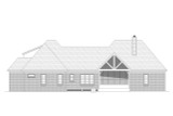 Craftsman House Plan - Evensville Escape 14345 - Rear Exterior
