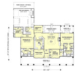 Southern House Plan - 14397 - 1st Floor Plan