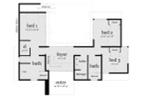 Modern House Plan - Abilene 14403 - 1st Floor Plan