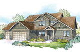Craftsman House Plan - Hillsborough 14451 - Front Exterior